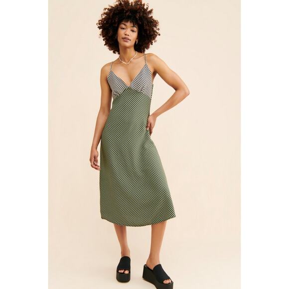 Lisa Says Gah Dresses & Skirts - Anthropologie Lisa Says Gah Christy Slip Dress Midi NWOT
